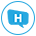 HomeStars social media icon - blue